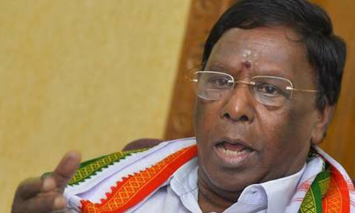 புதுவை காவல் துறையில் கட்டப்பஞ்சாயத்து- நாராயணசாமி பரபரப்பு குற்றச்சாட்டு