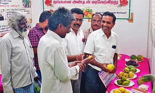 பெரியகுளம் அருகே வேளாண் விவசாய கண்காட்சி