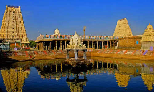 காஞ்சீபுரம் ஏகாம்பரநாதர் கோவிலில் தொல்லியல் துறையினர் ஆய்வு