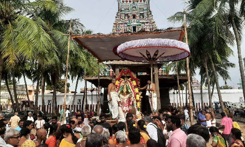 திருமழிசை ஜெகந்நாத பெருமாள் கோவில் கருட சேவை: திரளான பக்தர்கள் தரிசனம்