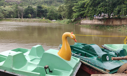 ஐந்தருவி வெண்ணமடை  படகு குழாம் தயார் -ஓரிரு நாளில் படகு சவாரி தொடக்கம்