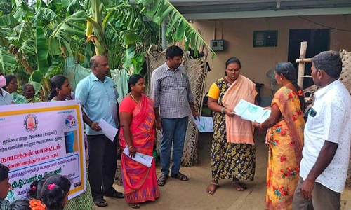 வெண்ணந்தூர் ஒன்றியத்தில் 24 ஊராட்சிகளில் பிளாஸ்டிக் ஒழிப்பு பேரணி