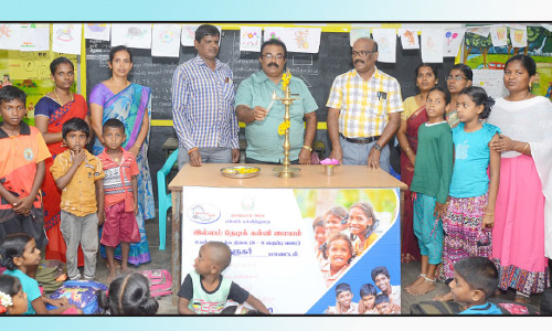 இல்லம் தேடி கல்வி மையங்கள் திறப்பு