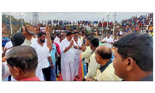 சூளகிரியில்  இந்திய அளவிலான கபாடி போட்டி