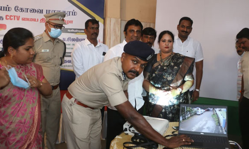 கோவையில் பொதுமக்கள் கண்காணிப்பு காமிராக்களை பொருத்த முன்வர வேண்டும்-போலீஸ் கமிஷனர் பாலகிருஷ்ணன் பேச்சு