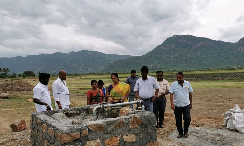 ரங்கப்பனூர் ஊராட்சியில்  ஊரக வளர்ச்சி உதவி இயக்குனர் ஆய்வு