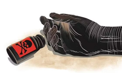 தா.பழூரில் விஷம் குடித்து வாலிபர் தற்கொலை