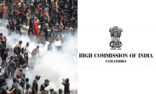 இலங்கை போராட்டக்காரர்களை கட்டுப்படுத்த இந்தியா ராணுவத்தை அனுப்புகிறதா?... தூதரகம் விளக்கம்