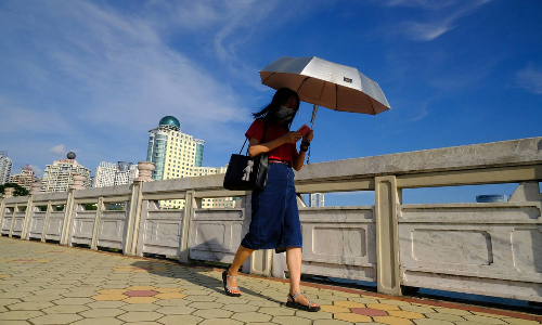 ஷாங்காய் நகரில் அதிகரிக்கும் அனல்- வெப்ப அலைக்கான ரெட் அலர்ட்