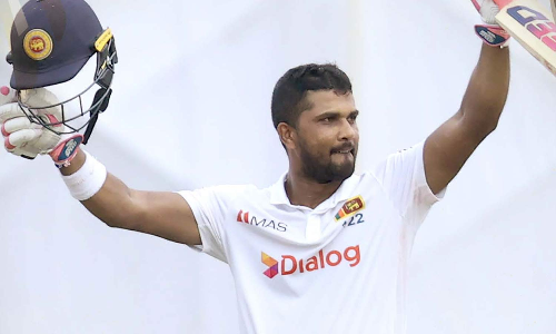 இரட்டை சதம் அடித்த சண்டிமால்: இலங்கை அணி முதல் இன்னிங்சில் 554 ரன்கள் குவிப்பு