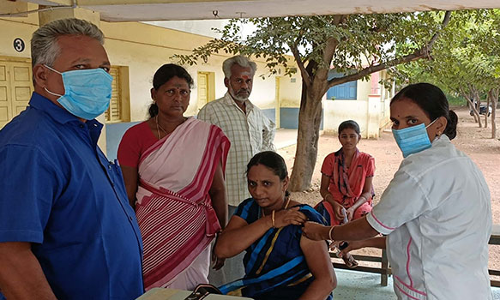 ஆலங்குடியில் தடுப்பூசி முகாம்