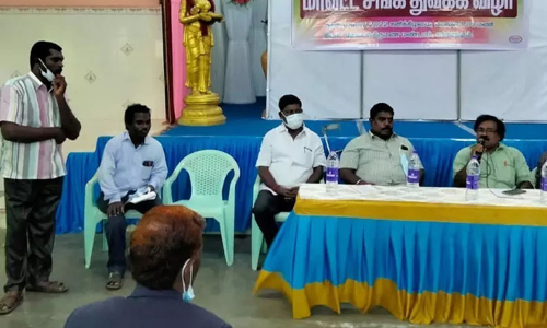 சங்கராபுரத்தில் அனைத்து அரசு பணி மாற்றுத்திறனாளிகள் நலச்சங்க தொடக்கவிழா