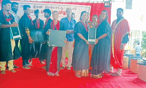 அகல் திறன் மேம்பாட்டு மையத்தில் பட்டமளிப்பு விழா