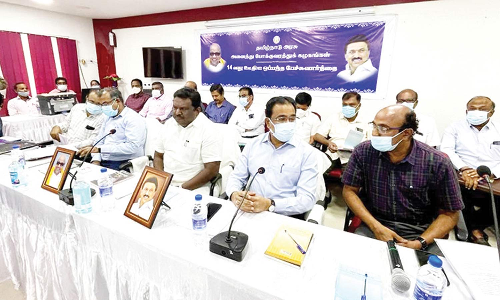 14-வது ஊதிய ஒப்பந்தம்: போக்குவரத்து தொழிற்சங்க நிர்வாகிகளுடன் 5வது கட்ட பேச்சுவார்த்தை