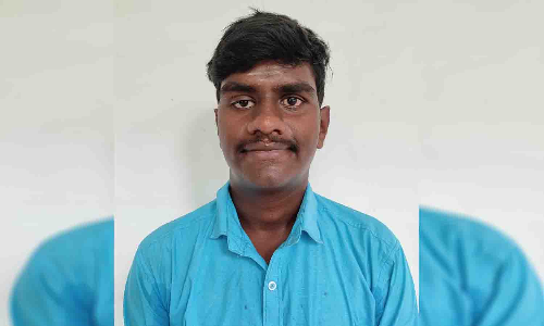 மாநில சாகச முகாமிற்கு சிக்கண்ணா அரசு கலைக்கல்லூரி மாணவன் தேர்வு