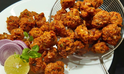 சுண்டி இழுக்கும் சுவையில் மட்டன் கீமா பக்கோடா