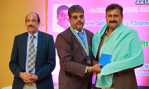 உடுமலை தேஜஸ் ரோட்டரி சங்க நிர்வாகிகள் பொறுப்பேற்பு