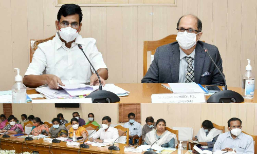 தமிழக தலைமைச் செயலாளர் உடன் மத்திய வெளியுறவுத்துறை செயலாளர் சந்திப்பு