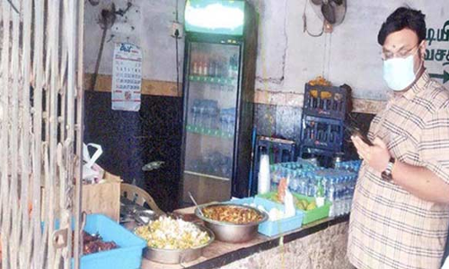 தேனி அருகே மதுபான பார்களுக்கு சீல் வைத்த அதிகாரி