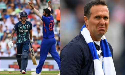 மைக்கெல் வாகனின் பில்டப்பால் சமூக வலைத்தளத்தில் வாட்டி வதைக்கும் இந்திய ரசிகர்கள்