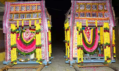 வெள்ளூர் சிவகாமி அம்பாள் உடனுறை மத்தியபதி ஈஸ்வரர் நடுநக்கர் கோவில் வருசாபிஷேக விழா