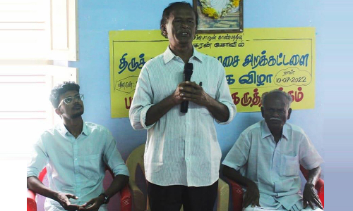 சங்கரன்கோவிலில்  பாரம்பரிய உணவு கருத்தரங்கம்