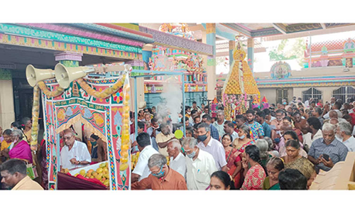 வேதபுரீஸ்வரர் கோவிலில் மாங்கனி திருவிழா