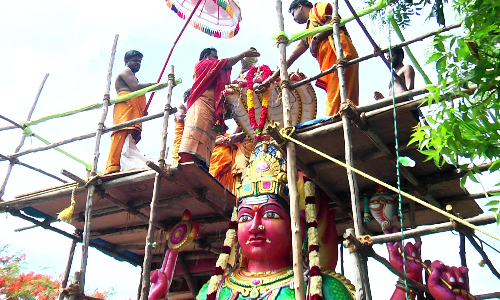 ஸ்ரீநாராயணி பீடத்தில் துர்க்கை அம்மன் கோவில் கும்பாபிஷேகம்