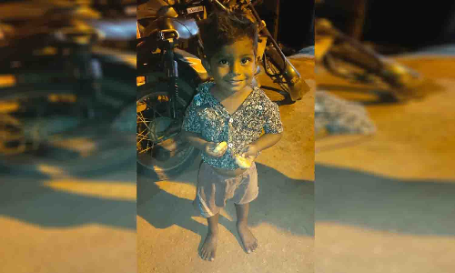 3 வயது குழந்தை மீட்பு - உரிமை கோர அவகாசம்