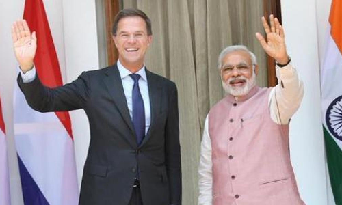 நெதர்லாந்து பிரதமர் மார்க் ரூட்டே, பிரதமர் மோடி தொலைபேசி மூலம் கலந்துரையாடல்