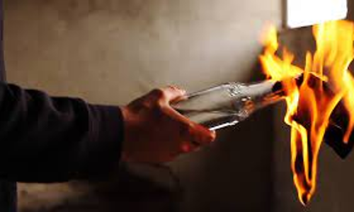 அடகு கடை அதிபர் வீட்டில் குண்டு வீசிய வாலிபர்கள் கைது