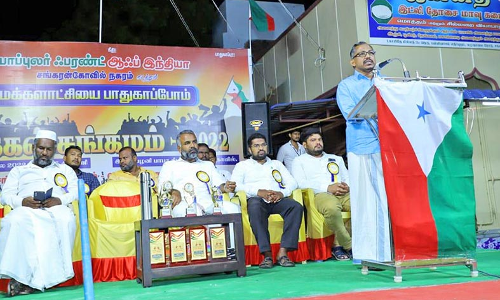 சங்கரன்கோவிலில் எஸ்.டி.பி.ஐ. கட்சி கூட்டம்