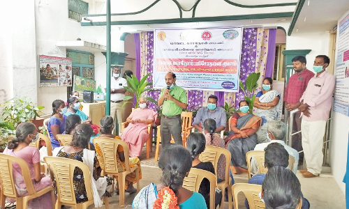 நடமாடும் டிஜிட்டல் எக்ஸ்ரே வாகனம் மூலம்   காசநோய் கண்டறியும் முகாம்