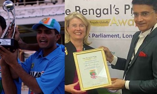 கங்குலிக்கு இங்கிலாந்து நாடாளுமன்றத்தில் பாராட்டு விழா