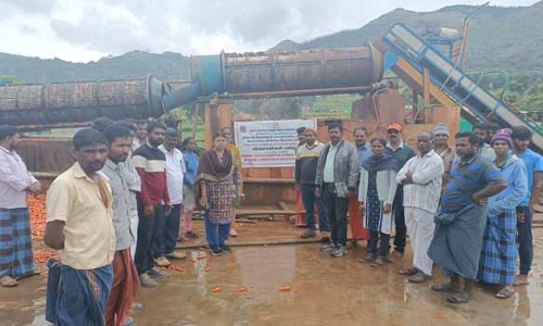 தோட்டக்கலை பயிர் தரம்பிரித்தல் குறித்து விவசாயிகளுக்கு பயிற்சி