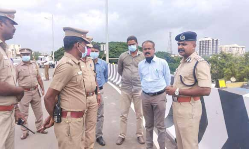 கோவையில் புதிய மேம்பாலத்தில் 3 வது விபத்து- விற்பனை பிரதிநிதி பலி