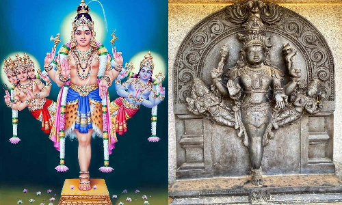 சிவபெருமானின் ஏகபாத மூர்த்தி வடிவம்