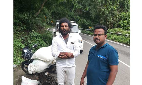 கேரளாவுக்கு கடத்த முயன்ற 1400 கிலோ ரேசன் அரிசி பறிமுதல்