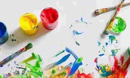 தூய்மை பணி ஓவியப்போட்டி: வெற்றி பெற்ற மாணவ- மாணவிகளுக்கு பாராட்டு