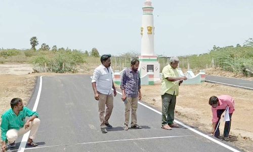 20 ஆண்டுக்கு பின் சாலை சீரமைப்பு