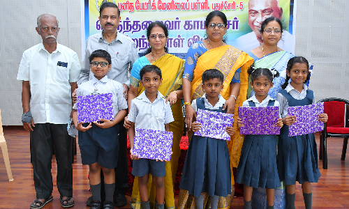 பேட்ரிக் பள்ளியில் காமராஜர் பிறந்தநாள் விழா