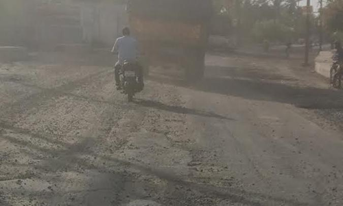 கடலூர் அருகே ஆமை வேக சாலை பணியால் வாகன ஓட்டிகள் அவதி