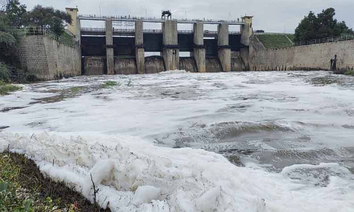 ஒரத்துப்பாளையம் அணை நீர்மட்டம் ஒேர நாளில் 10 அடி உயர்ந்தது