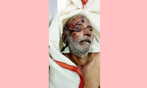 ரெயில் மோதி முதியவர் சாவு