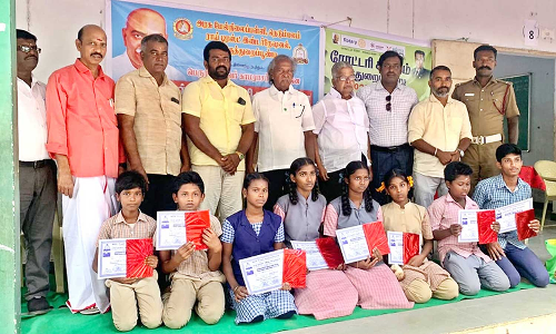 அரசு பள்ளியில் கல்வி வளர்ச்சி நாள் விழா