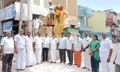 அரக்கோணத்தில் காமராஜரின் 120-வது பிறந்த நாள்