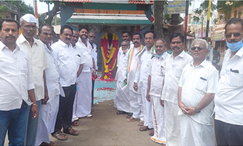 காமராஜரின் 120-வது பிறந்தநாள் விழா கொண்டாட்டம்