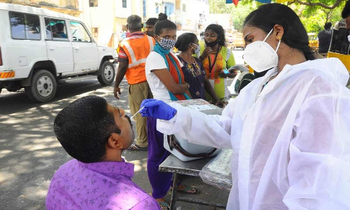 தமிழகத்தில் இன்று ஒரே நாளில் 2,340 பேருக்கு கொரோனா- சென்னையில் 607 பேருக்கு பாதிப்பு