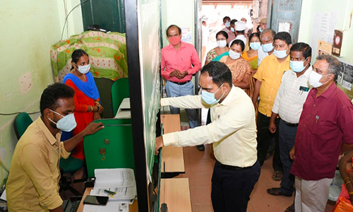 கலெக்டர் திடீர் ஆய்வு