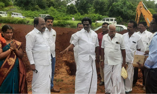 ஜவ்வாதுமலையில் அதிகாரி திடீர் ஆய்வு